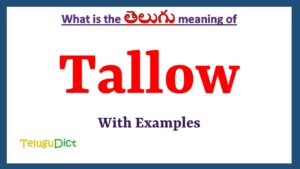 Tallow